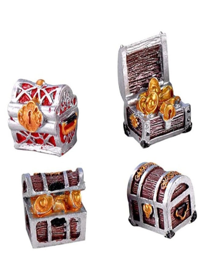 NUEAYMS Aquarium Small Treasure Chests Model Crafts Decoration Fishtank Landscape Supplies Fish Habitat Pirate Theme Aquariums Aquarium Landscaping - Image 5